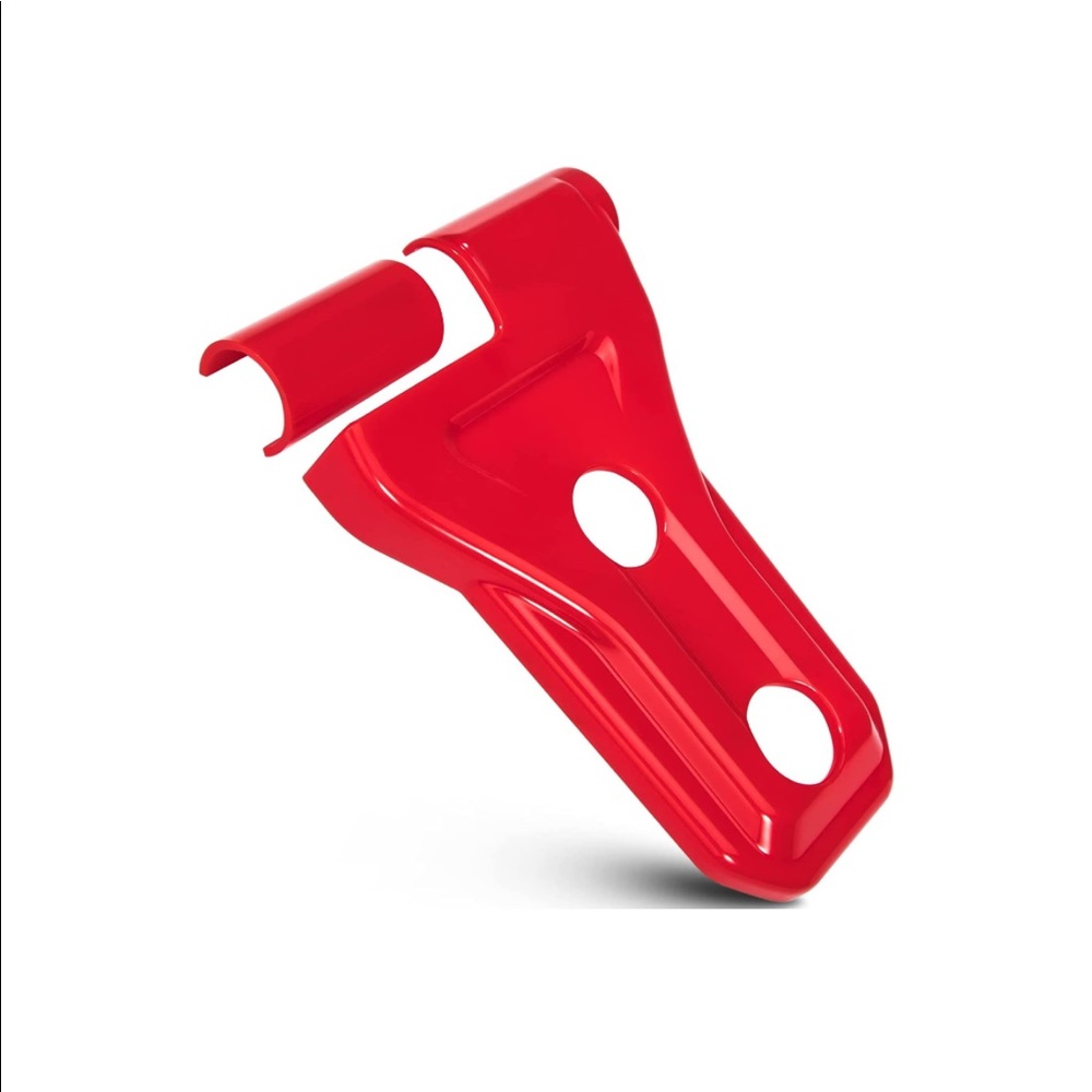 Red Door Hinge Cover Trim Exterior Accessories - Picture 2 of 5